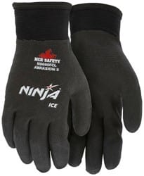 Cold weather work gloves