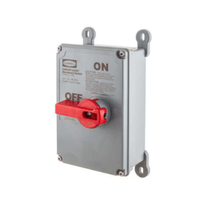 Circuit-Lock HBLDS3NK Industrial Grade Labelless Non-Metallic Standard Unfused Disconnect Switch