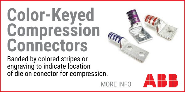 ABB Thomas & Betts Color-Keyed Compression Connectors