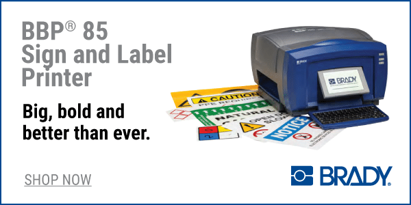 Brady BBP 85 Sign and Label Printer