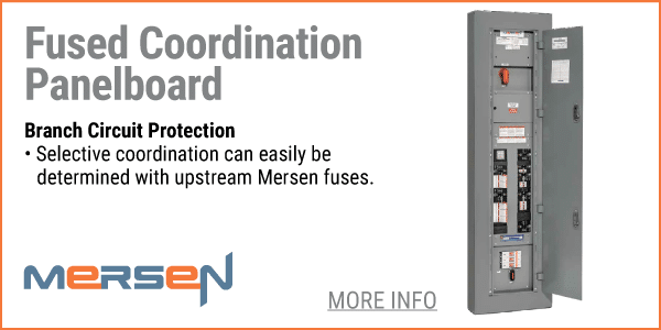 Mersen Fused Coordination Panelboard