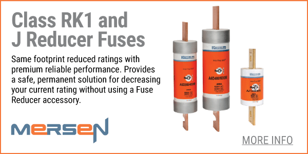 Mersen RK1 and J Reducer Fuses