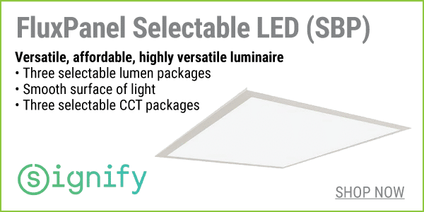 Signify FluxPanel Selectable LED