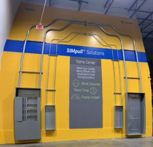 Image of the Agilix Solutions Southwire demo wall
