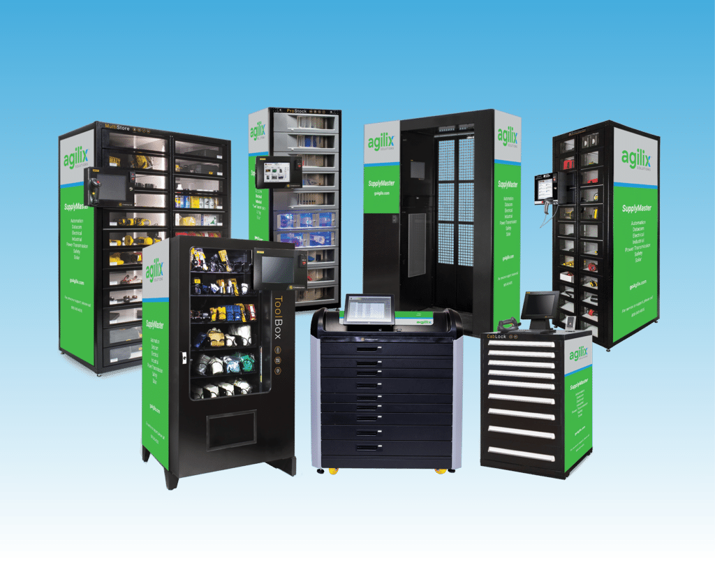 Agilix Vending Machines for remote inventory management. Vending Solutions.