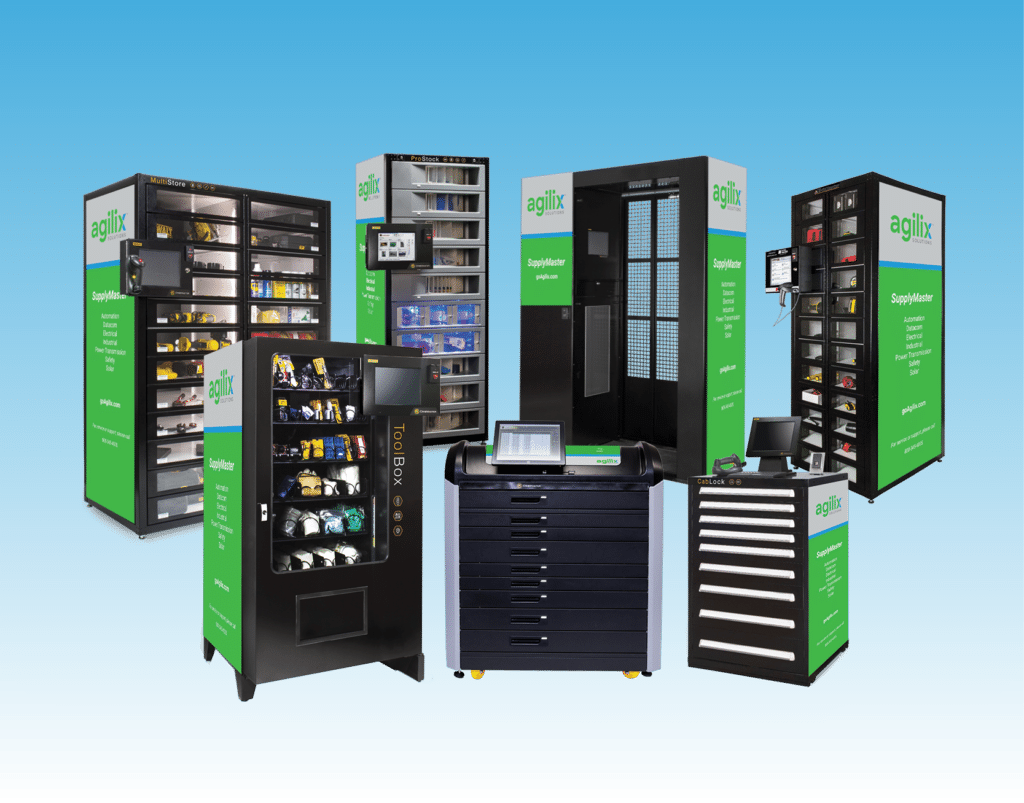 Agilix Vending Machines for remote inventory management.  Vending Solutions.