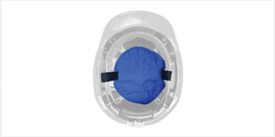 Evaporative Hard Hat Cooling Pad