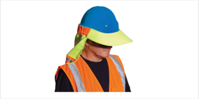 Hard Hat Visor and Neck Shade