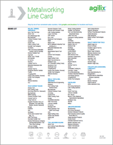 Metalworking Line Card Image