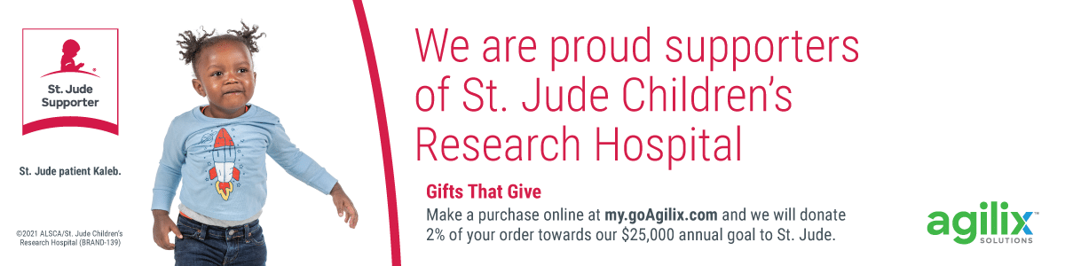 Agilix Solutions is a Proud Supporter of St. Jude Children’s Research Hospital
