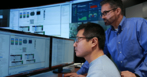 industrial engineers managing predictive maintenance with TotalFORCE
