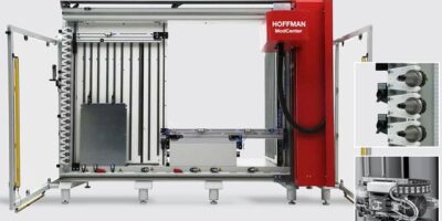 enclosure modification services - Steinhauer CNC machine