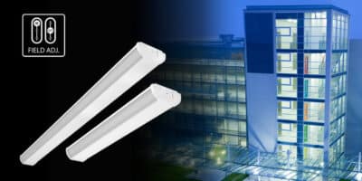 Commercial stairwell lighting from RAB Lighting