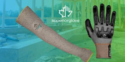 Superior Glove cut resistance and impact protection