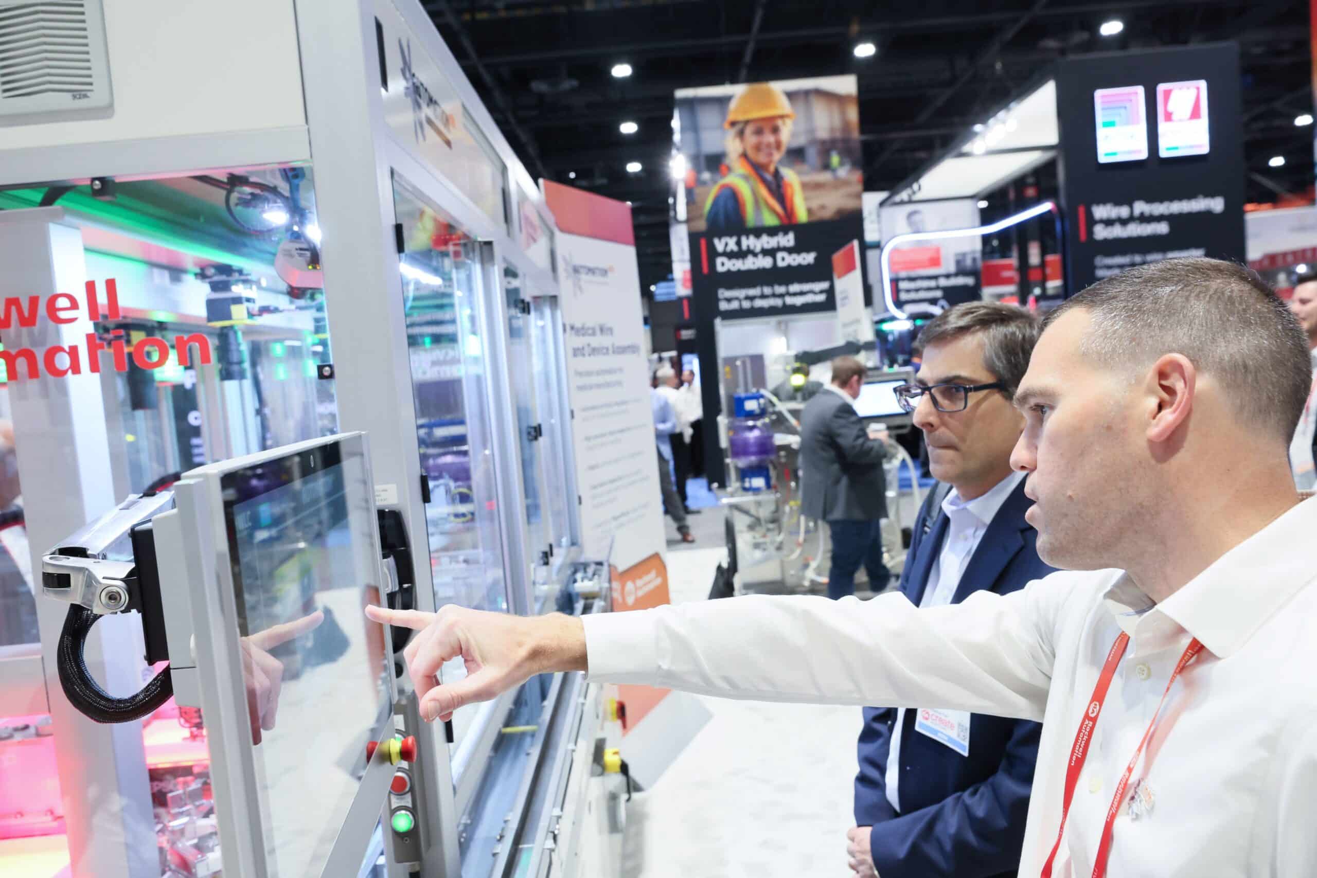 Automation professionals exploring new technology at Automation Fair 2025.