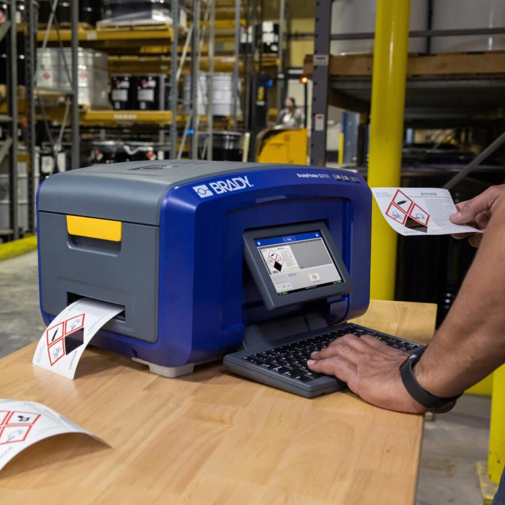Brady industrial printers
