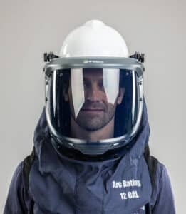 Arc Flash PPE head protection from National Safety Apparel