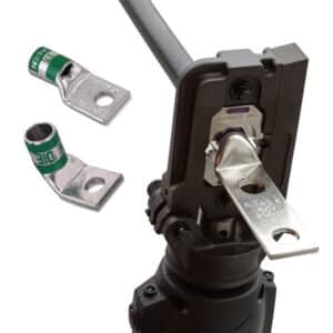 electrical connection reliability from ABB Color-Keyed compression lugs. 