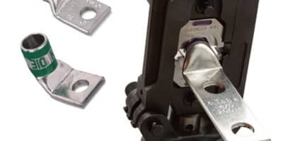 electrical connection reliability from ABB Color-Keyed compression lugs.