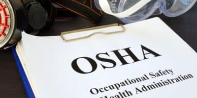 Image of an OSHA Safety report for article covering OSHA violation prevention.